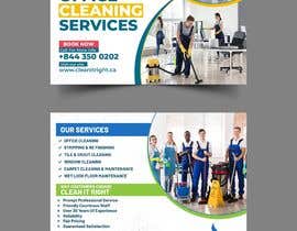 #24 untuk Postcard design selling Office Cleaning Services oleh JOHURUL000