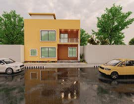EKRAMUL825 tarafından Design and 3D Visualize small elevation for villa için no 16