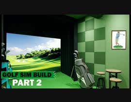 Nro 17 kilpailuun Youtube Thumbnail Update -  New Thumbnail Needed for Golf Sim Video  -  Eye Catching käyttäjältä rahul88779900