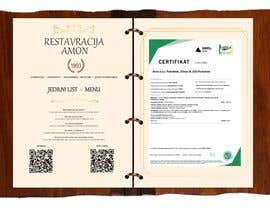 Nro 69 kilpailuun Redesign Food Menu for the restaurant käyttäjältä TreMediaDigital