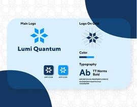 #498 para I need a logo design and basic brand guidelines (colours , typology) for a quantum encryption start up named Lumi Quantum por shwapnoferi