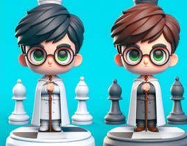 #17 cho 3D printer designs for colour Harry Potter chess characters bởi wowart1982