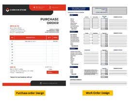 #21 untuk work order design and purchase order design oleh lamaona909