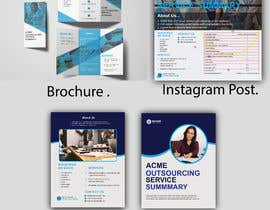 #91 for Create a brochure/flyer for printing/promoting services by Shorifulin46