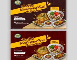 Nro 54 kilpailuun Graphic Design For A Restaurant Ad Banners käyttäjältä dhananjayvisave1
