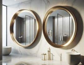 #33 cho Create a highly detailed and realistic visualization of two round mirrors bởi Wafamans