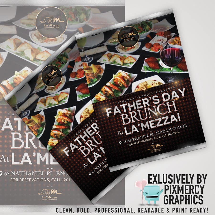 Participación en el concurso Nro.9 para                                                 Design a Flyer for Restaurant Fathers Day Event
                                            