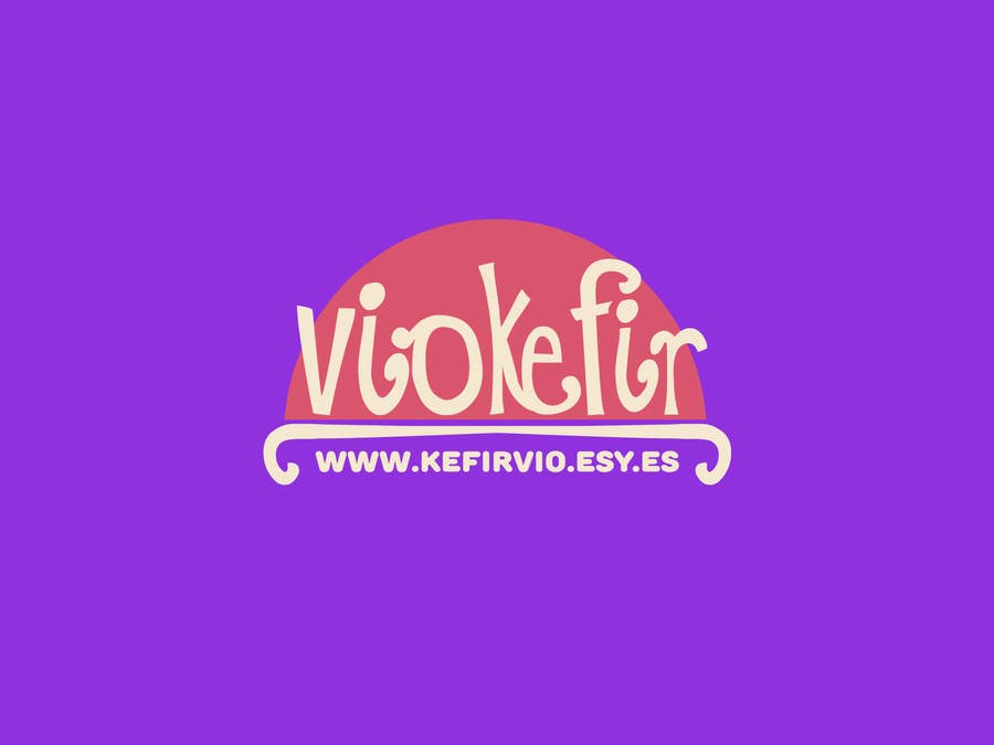 Penyertaan Peraduan #3 untuk                                                 Logo para VIO Kefir (emprendimiento colombiano)
                                            