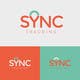 Imej kecil Penyertaan Peraduan #66 untuk                                                     Logo Design for Sync Tracking
                                                