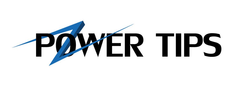 Bài tham dự cuộc thi #9 cho                                                 Rework a logo for PowerTips
                                            
