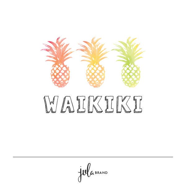 Bài tham dự cuộc thi #12 cho                                                 Diseñar un logotipo for Waikiki
                                            