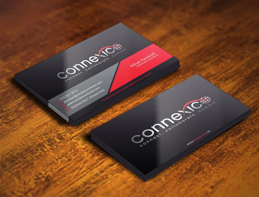 Penyertaan Peraduan #9 untuk                                                 Business Cards for Connexico
                                            