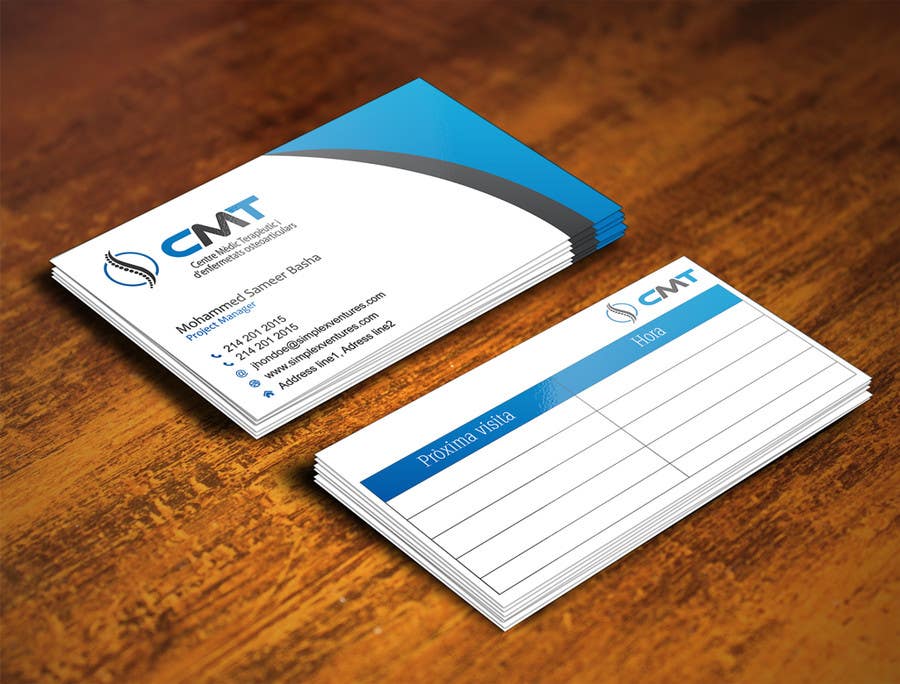 Contest Entry #125 for                                                 Design Business Card for CMT
                                            