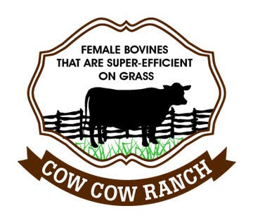 Penyertaan Peraduan #34 untuk                                                 Design a Logo for Cow Cow Ranch
                                            