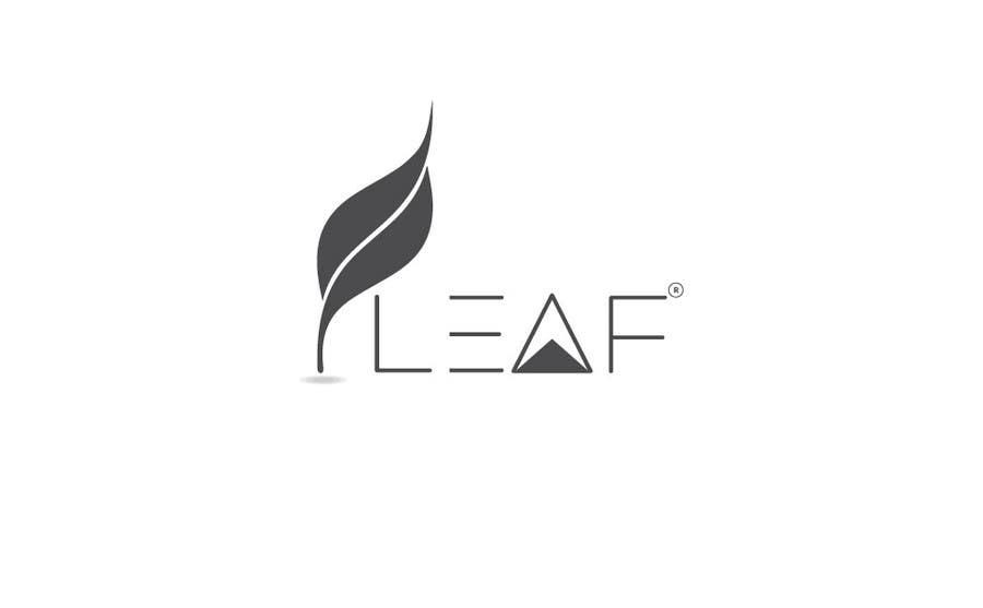 Konkurrenceindlæg #61 for                                                 Design a Font Logo for Leaf
                                            