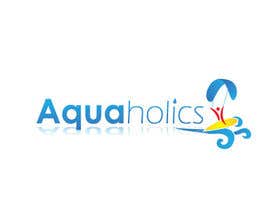 nº 24 pour Logo for Aquaholics Kitesurfing par the0d0ra 