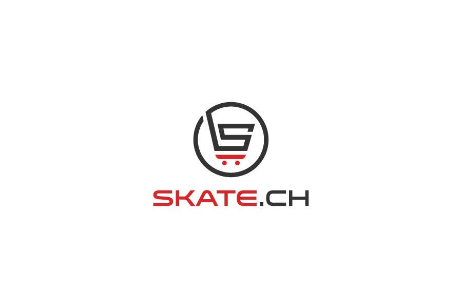 Kilpailutyö #164 kilpailussa                                                 Design eines Logos for "skate.ch"
                                            