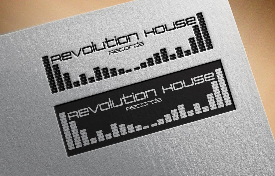 ผลงานการประกวด #10 สำหรับ                                                 Design a Logo for Revolution House (Record Label)
                                            