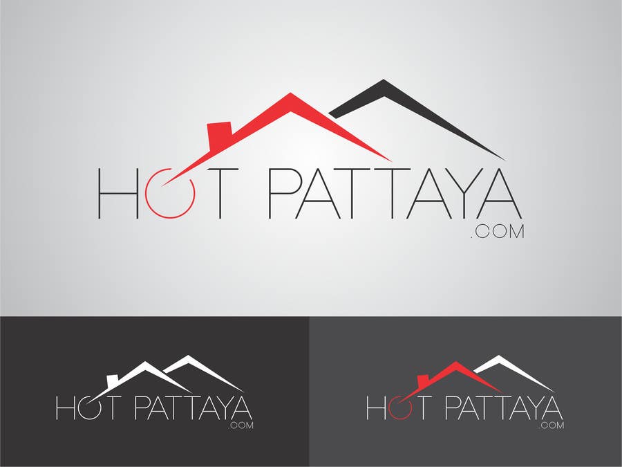 Kilpailutyö #91 kilpailussa                                                 Design a Logo for REAL ESTATE company named: HOTPATTAYA
                                            