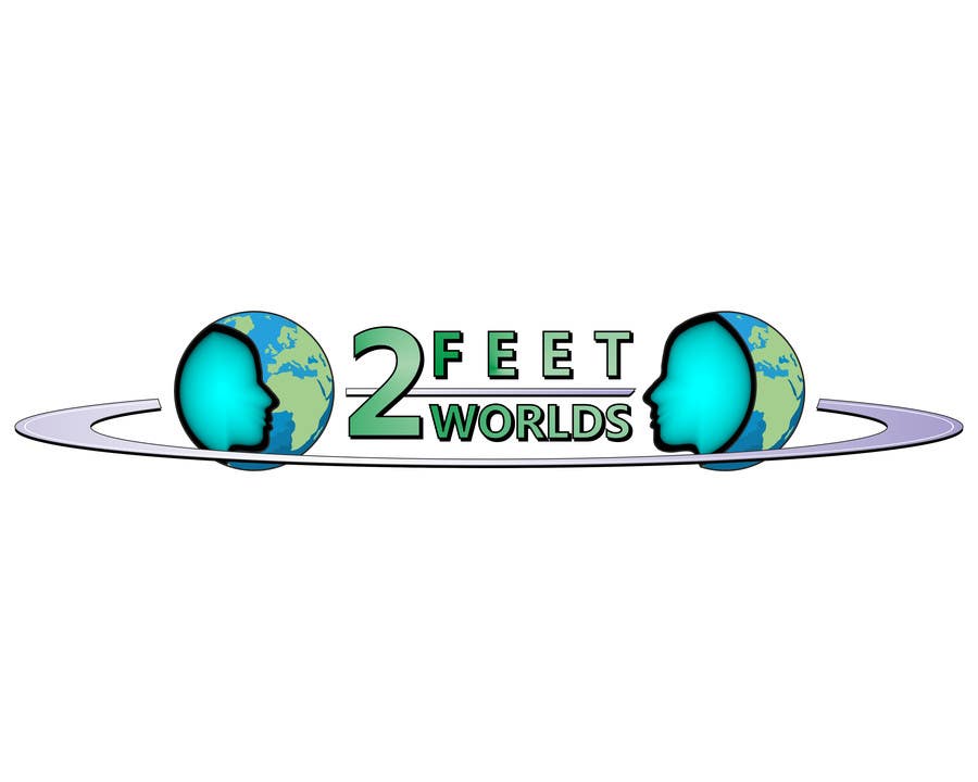 Inscrição nº 134 do Concurso para                                                 Design a Logo for 2 Feet 2 Worlds
                                            