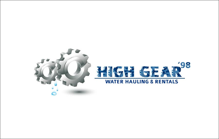 Contest Entry #17 for                                                 Redesign/revisualization of the current Logo for High Gear Water Hauling & Rentals
                                            
