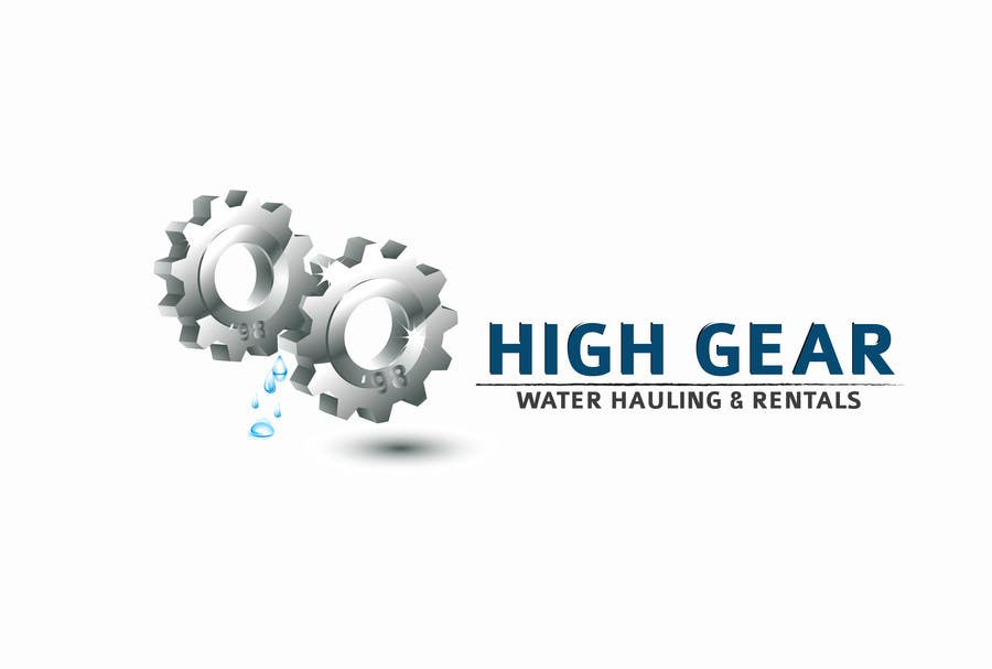 Konkurrenceindlæg #36 for                                                 Redesign/revisualization of the current Logo for High Gear Water Hauling & Rentals
                                            