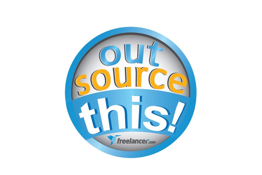 Proposta in Concorso #330 per                                                 Logo Design for Want a sticker designed for Freelancer.com "Outsource this!"
                                            