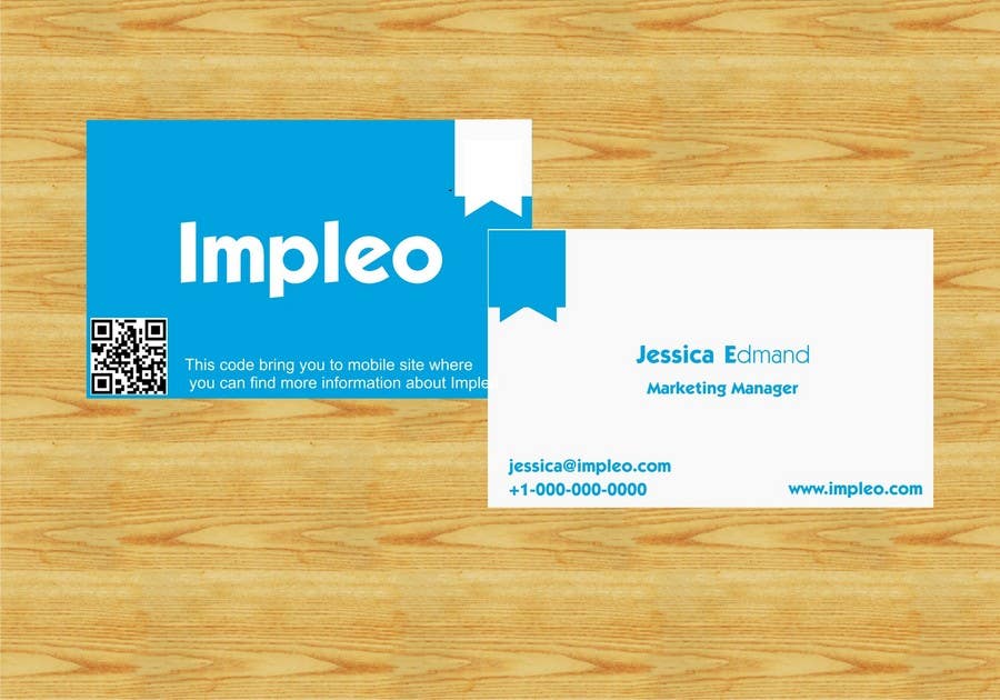 Proposition n°127 du concours                                                 Business Card Design for Impleo
                                            