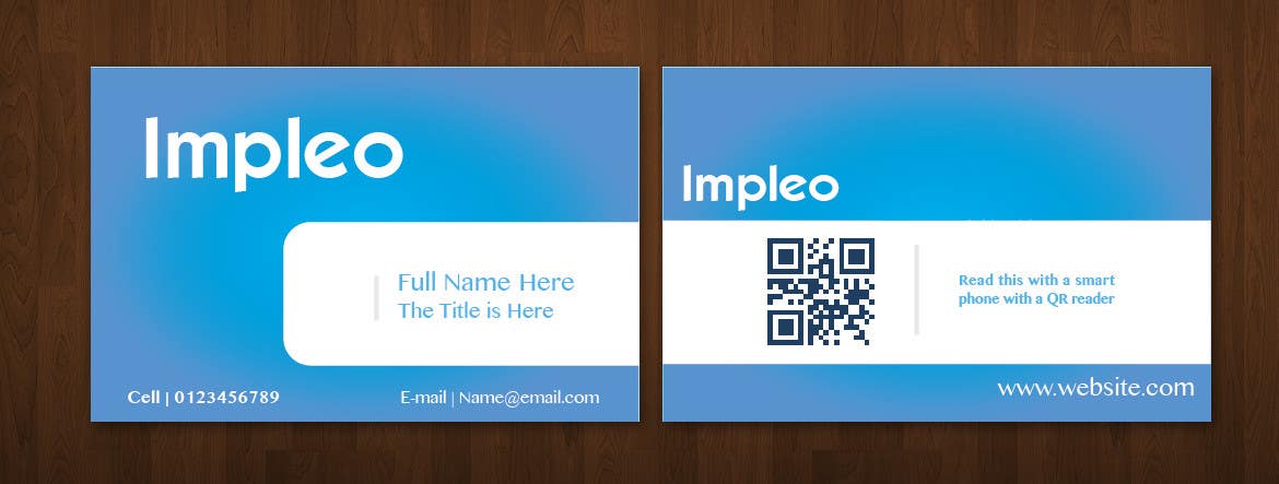 Proposition n°87 du concours                                                 Business Card Design for Impleo
                                            