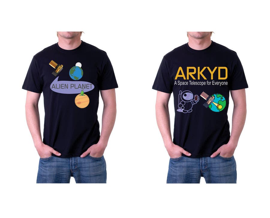 Contest Entry #372 for                                                 Earthlings: ARKYD Space Telescope Needs Your T-Shirt Design!
                                            