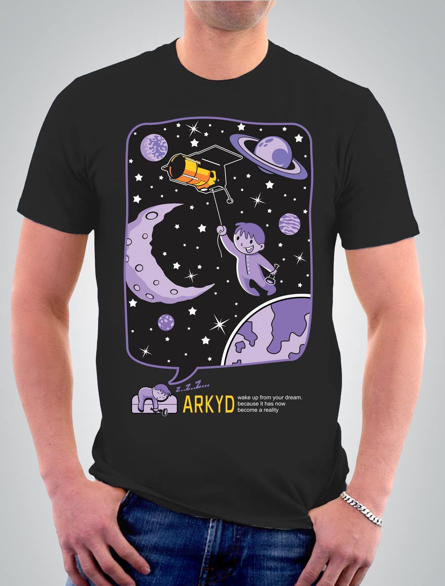 Intrarea #2165 pentru concursul „                                                Earthlings: ARKYD Space Telescope Needs Your T-Shirt Design!
                                            ”