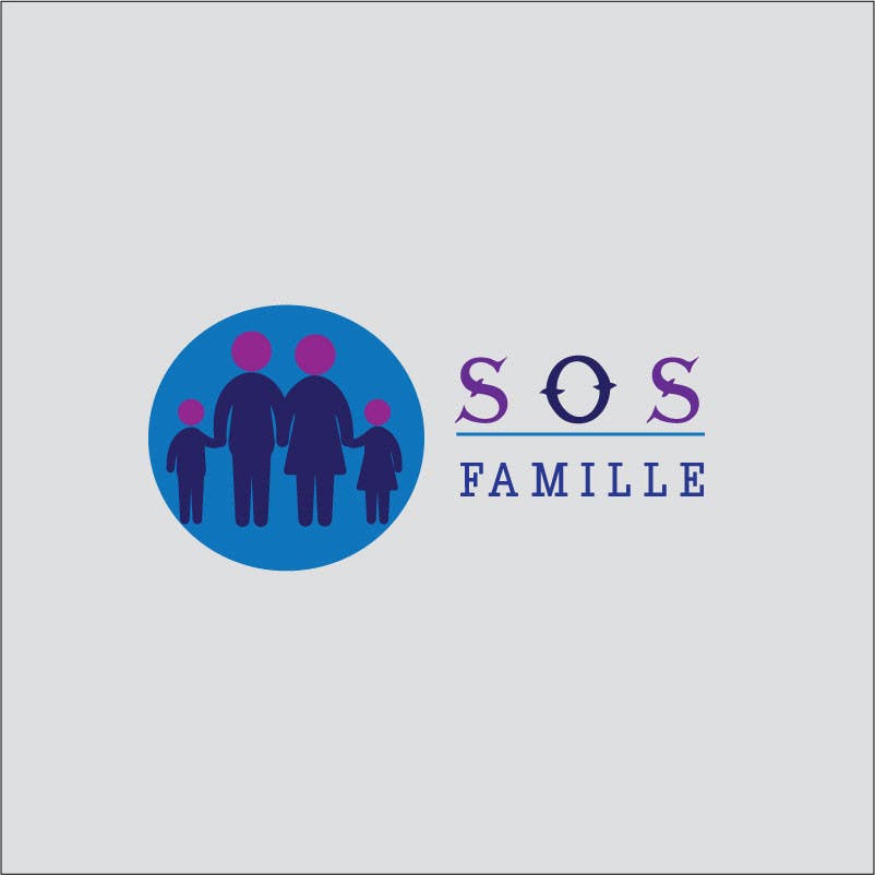 Kilpailutyö #147 kilpailussa                                                 Design a Logo for S.O.S. Famille
                                            