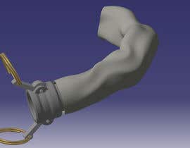 #11 for NASA Challenge: Develop 3D Models for Robonaut Simulation-Sheathed Hose (One End) by valerus17