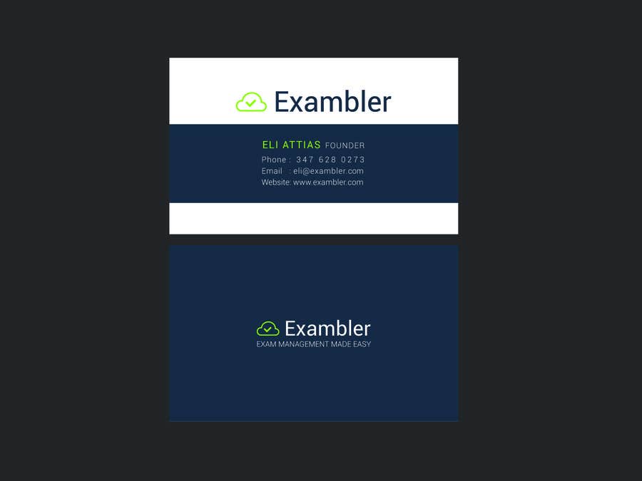 Contest Entry #85 for                                                 Design some Business Cards for Exambler
                                            