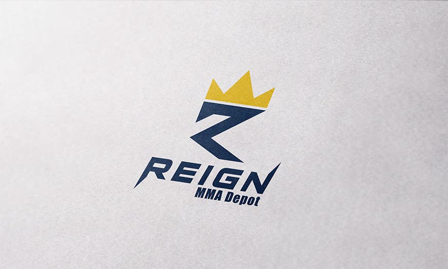 Penyertaan Peraduan #32 untuk                                                 Design a FRESH and INTERESTING Logo for REIGN MMA DEPOT
                                            