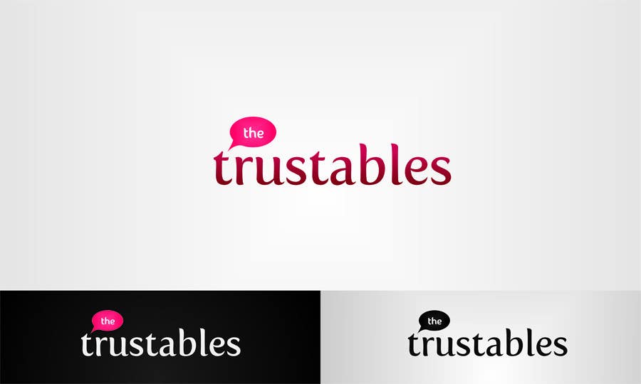 Participación en el concurso Nro.5 para                                                 Logo Design for The Trustables
                                            