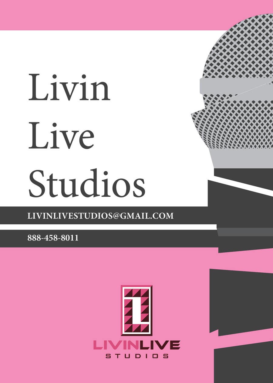 Penyertaan Peraduan #2 untuk                                                 Design a Flyer for LivinLiveStudios
                                            