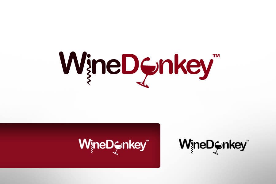 Entri Kontes #114 untuk                                                Logo Design for Wine Donkey
                                            