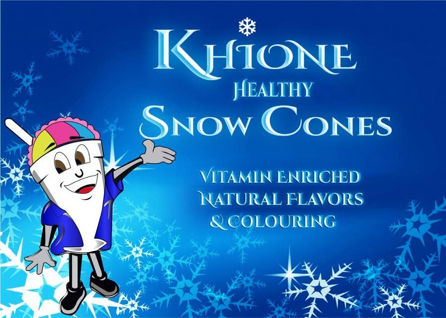 Bài tham dự cuộc thi #49 cho                                                 Khione Snow Cones Banner
                                            