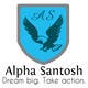 Miniaturka zgłoszenia konkursowego o numerze #49 do konkursu pt. "                                                    Design a Logo for Alpha Santosh youtube channel
                                                "
