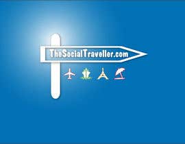 #240 para Logo Design for TheSocialTraveller.com por rajeshvyas5