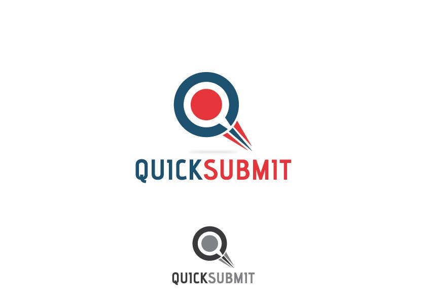 Penyertaan Peraduan #30 untuk                                                 Design a Logo for QuickSubmit -- 2
                                            