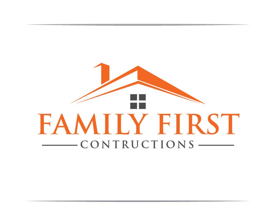 Penyertaan Peraduan #102 untuk                                                 Design New Logo for Family First Construction
                                            