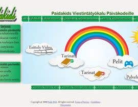 #13 for Graphic Redesign: Front page of web app for nursery schools (PSD) av b0bby123