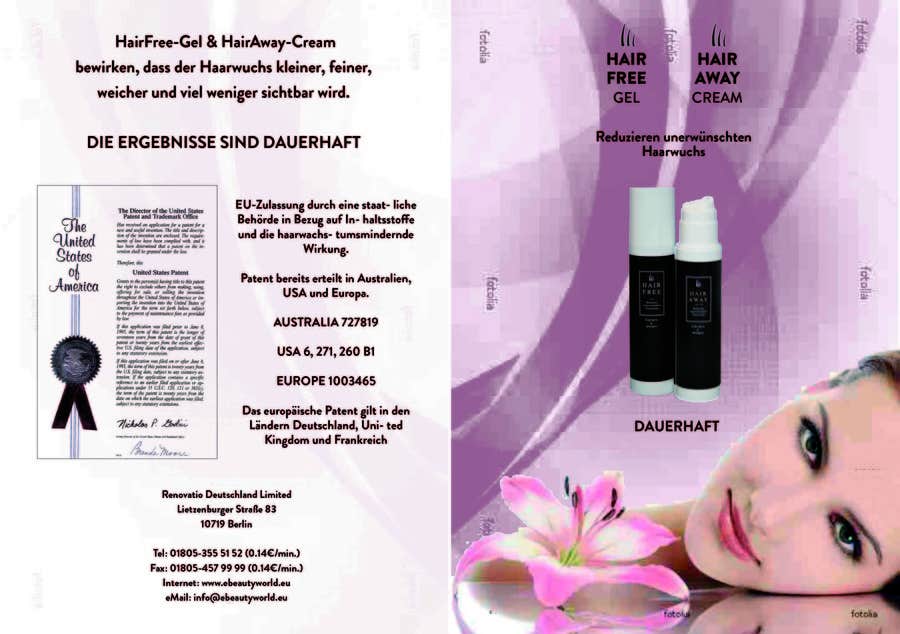 Inscrição nº 15 do Concurso para                                                 Brochure (beauty products) relaunch (of existing)
                                            