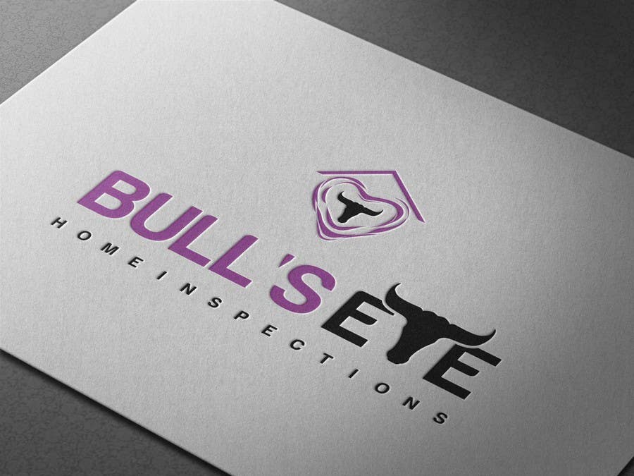 Penyertaan Peraduan #54 untuk                                                 Design a Logo for Bull's Eye Home Inspections
                                            