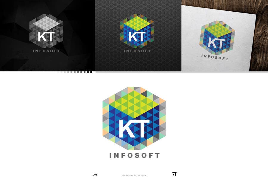 Penyertaan Peraduan #102 untuk                                                 Design a Logo for  KT Infosoft
                                            