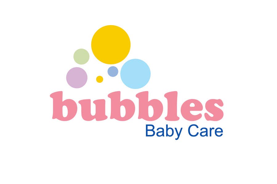 Entri Kontes #406 untuk                                                Logo Design for brand name 'Bubbles Baby Care'
                                            