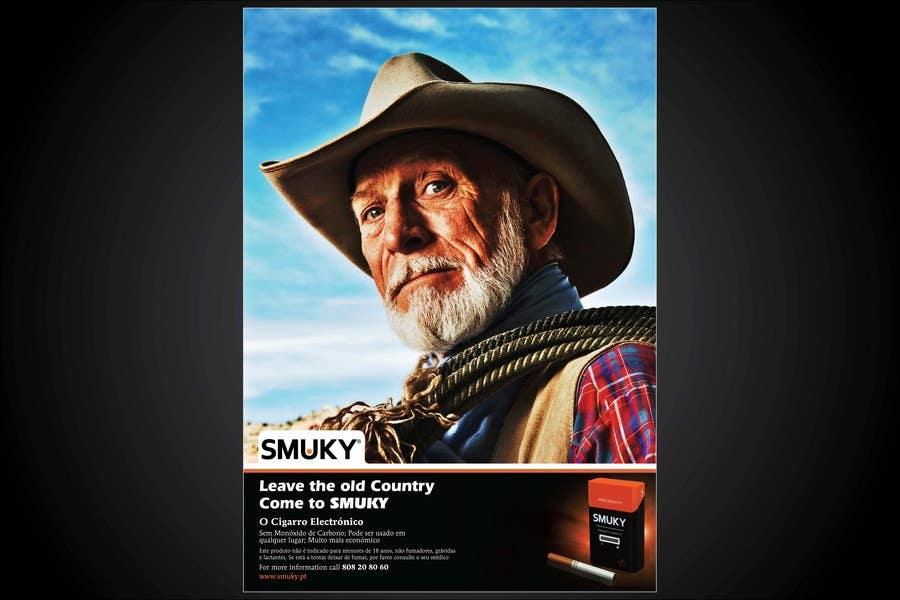 Proposta in Concorso #12 per                                                 Magazine Advertisement for SMUKY
                                            