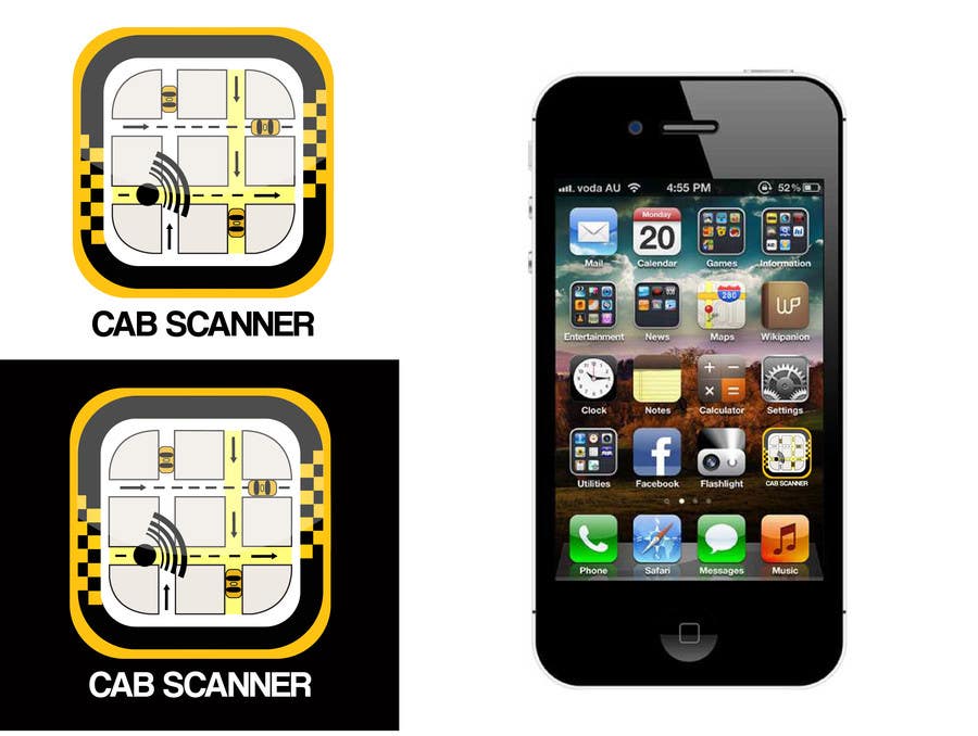 Penyertaan Peraduan #45 untuk                                                 Design a Logo for a taxi search app
                                            